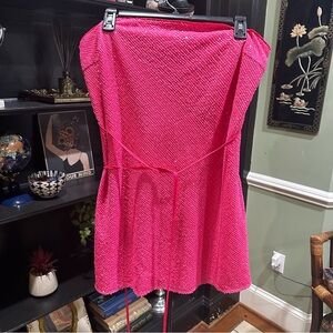 ASOS Sequin Tube Top Dress – Size 12 – Pink Sparkle – Like New